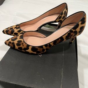Jcrew leopard pumps